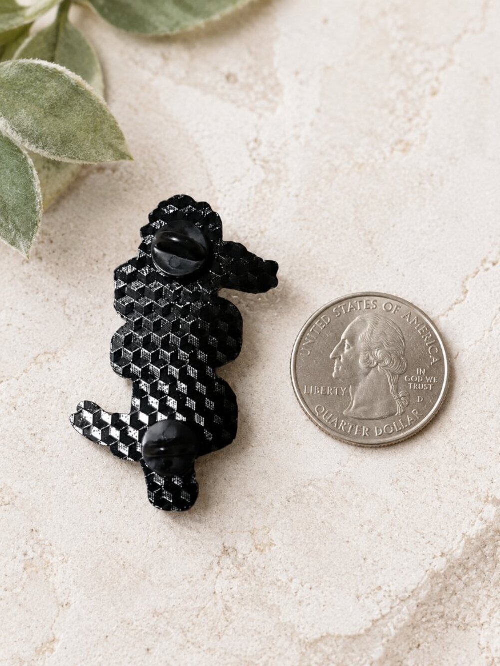 Funny Sage Enamel Pin | “Not Enough Sage to Purify Your Bullsh*t” | Witchy Humor - Picture 4 of 4